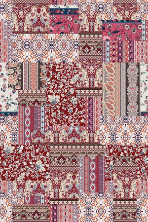 民族风印花华亿平台图片