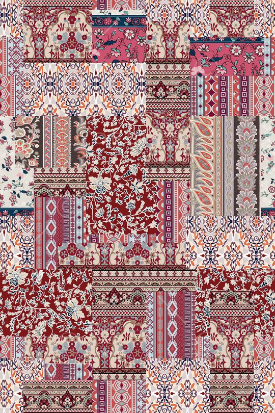 民族风印花华亿平台图片