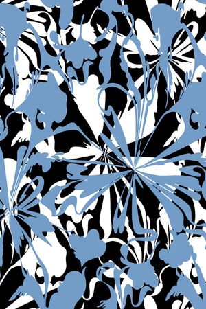 年轻女性印花华亿平台图片