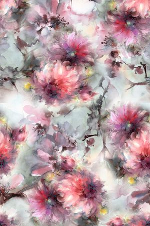 手绘印花华亿平台图片