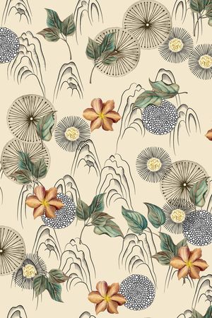 连衣裙印花华亿平台图片