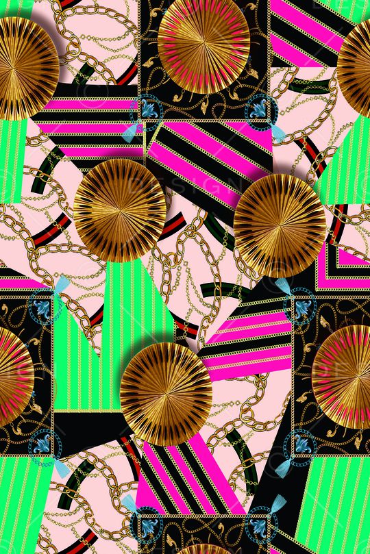 几何印花华亿平台图片