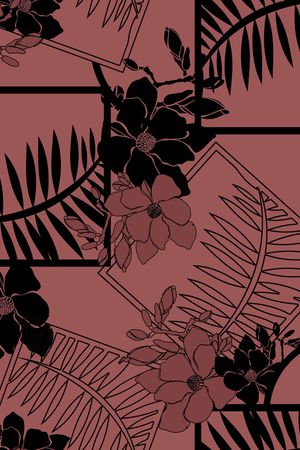 格子印花华亿平台图片