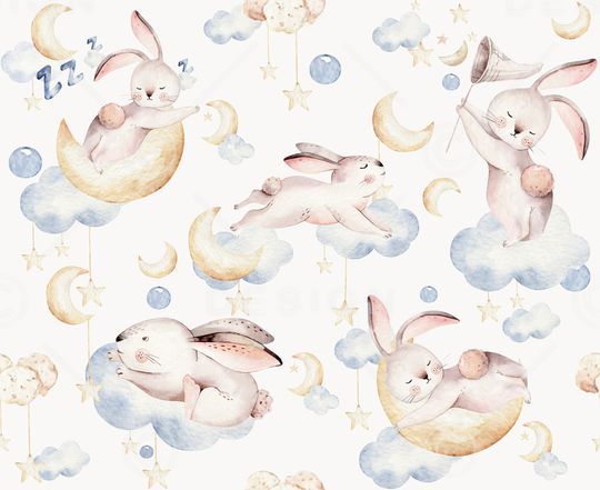 兔子印花华亿平台图片