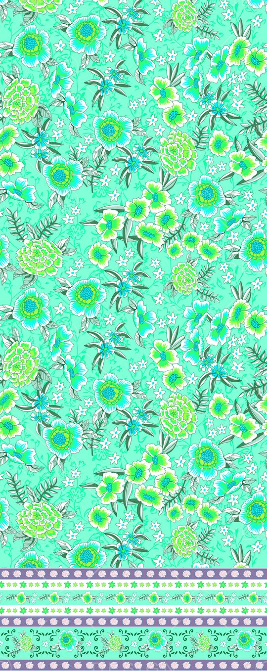 玉兰花印花华亿平台图片