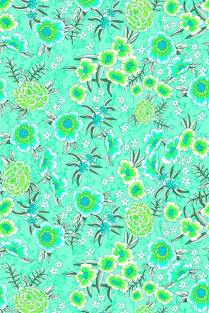 玉兰花印花华亿平台图片