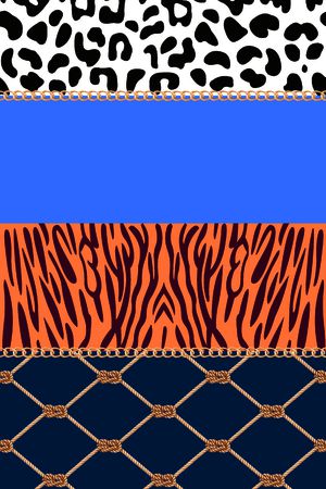 豹纹印花华亿平台图片