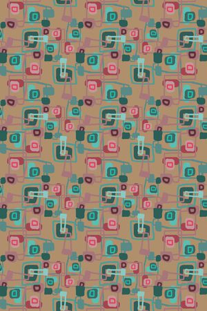 几何印花华亿平台图片