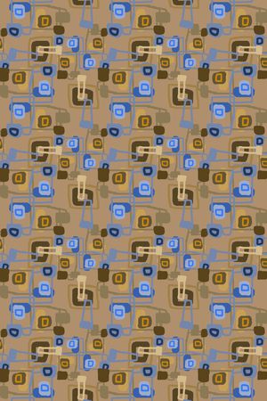 几何印花华亿平台图片