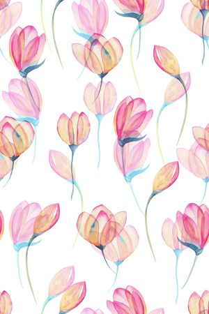 清爽底花卉印花华亿平台图片