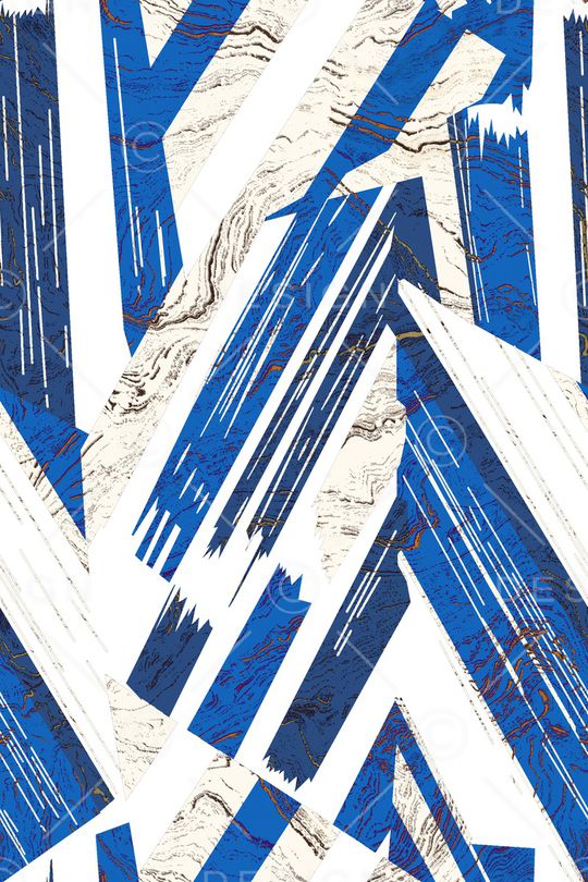 几何印花华亿平台图片