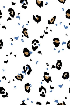 豹纹印花华亿平台图片