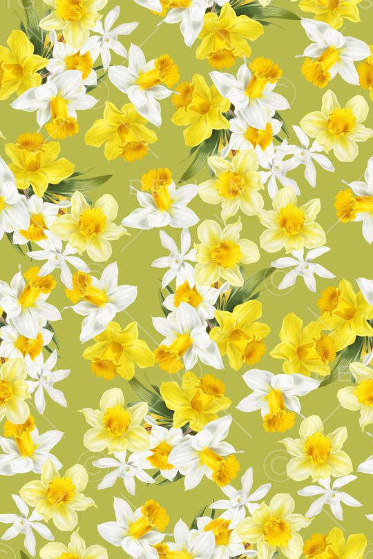 清爽底花卉印花华亿平台图片