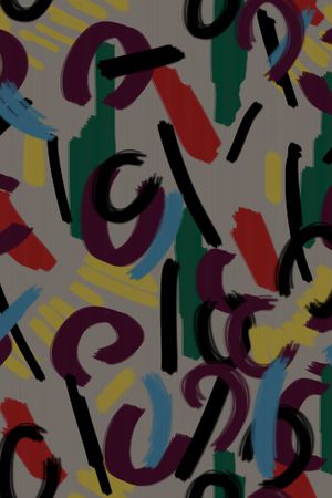 抽象印花华亿平台图片