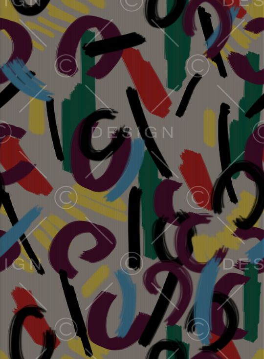 抽象印花华亿平台图片