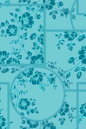 几何印花华亿平台图片