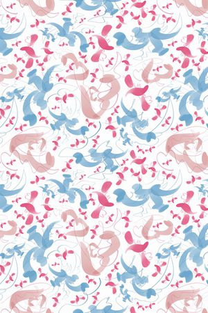 抽象印花华亿平台图片