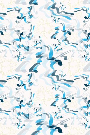 抽象印花华亿平台图片