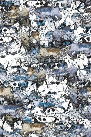 抽象男装印花华亿平台图片