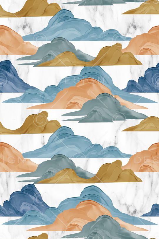 抽象花卉印花华亿平台图片