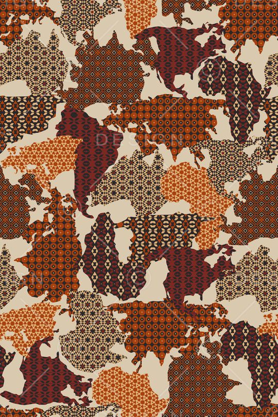 几何印花华亿平台图片