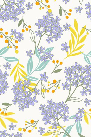 绿植树叶印花华亿平台图片