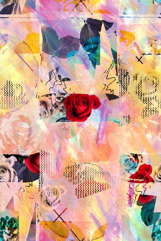 时尚印花华亿平台图片