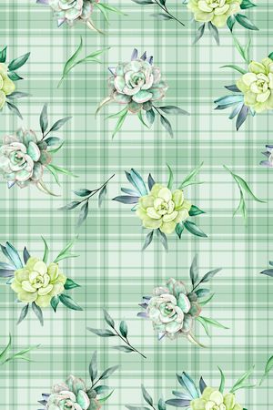 格子印花华亿平台图片