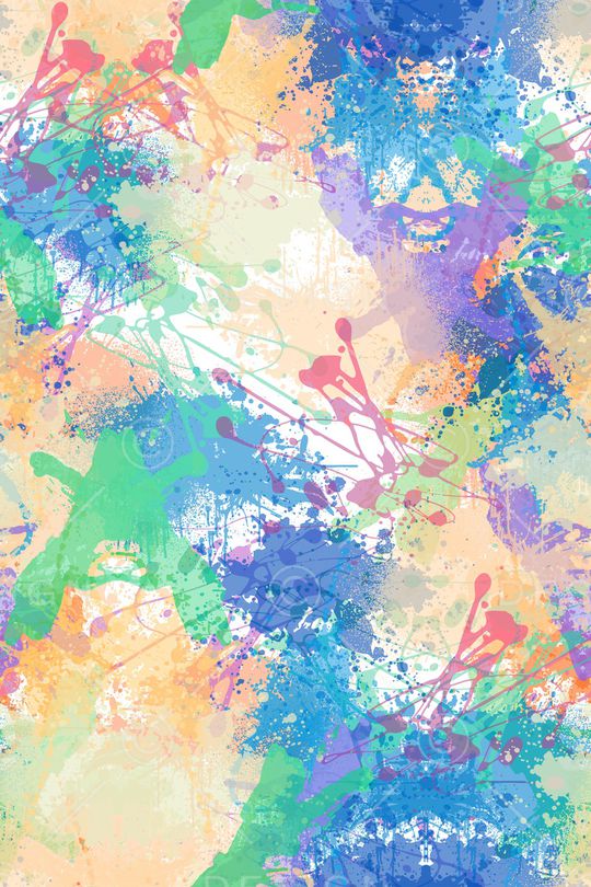 抽象男装印花华亿平台图片