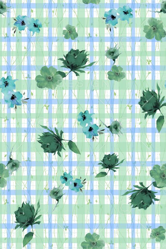 格子印花华亿平台图片