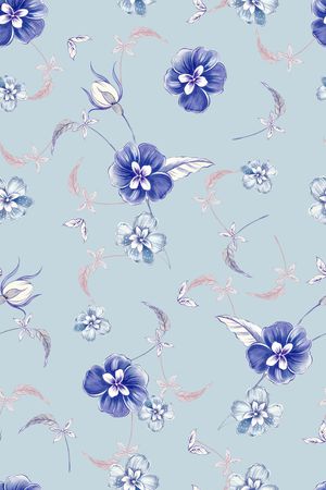 绿植树叶印花华亿平台图片