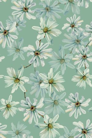 绿植树叶印花华亿平台图片