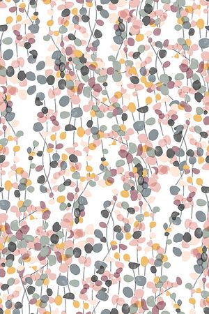 绿植树叶印花华亿平台图片