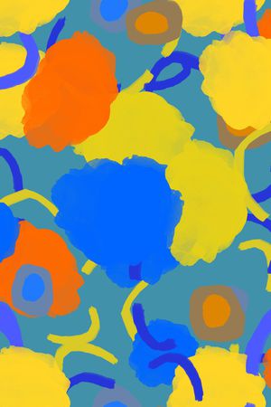 手绘印花华亿平台图片