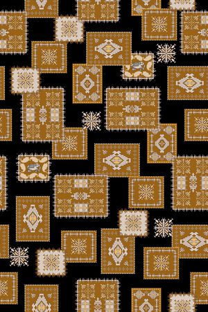 几何印花华亿平台图片