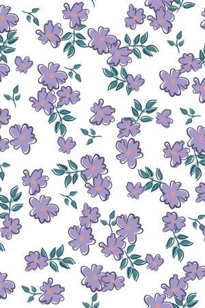 黑底花卉印花华亿平台图片