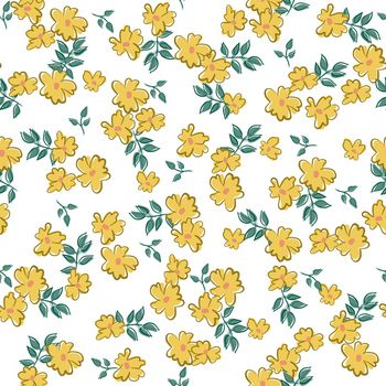 黑底花卉印花华亿平台图片