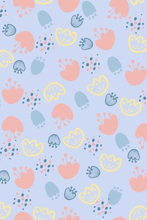 彩底花卉印花华亿平台图片