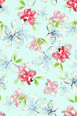 绿植树叶印花华亿平台图片