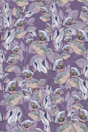 绿植树叶印花华亿平台图片