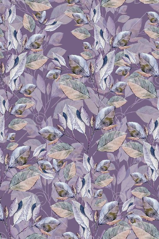 绿植树叶印花华亿平台图片