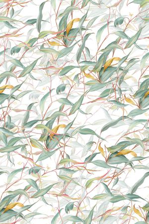 绿植树叶印花华亿平台图片