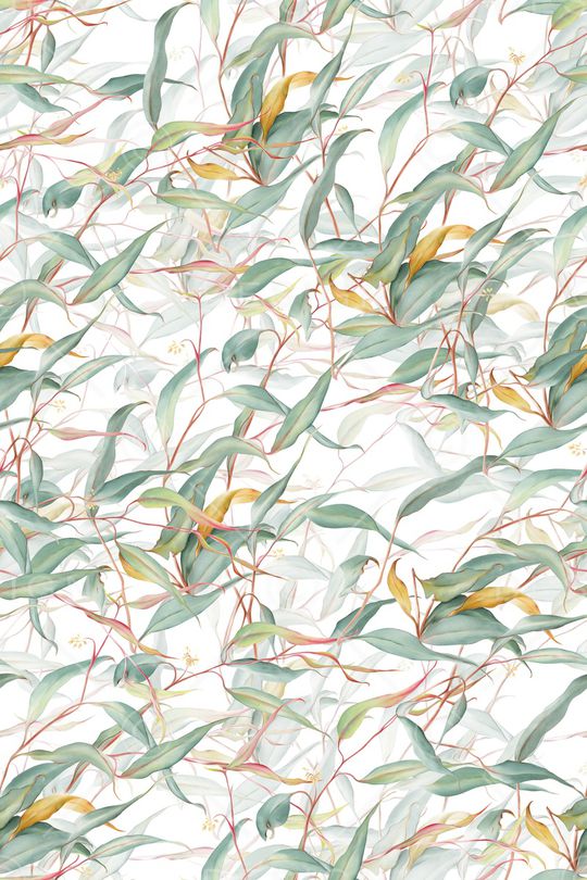 绿植树叶印花华亿平台图片