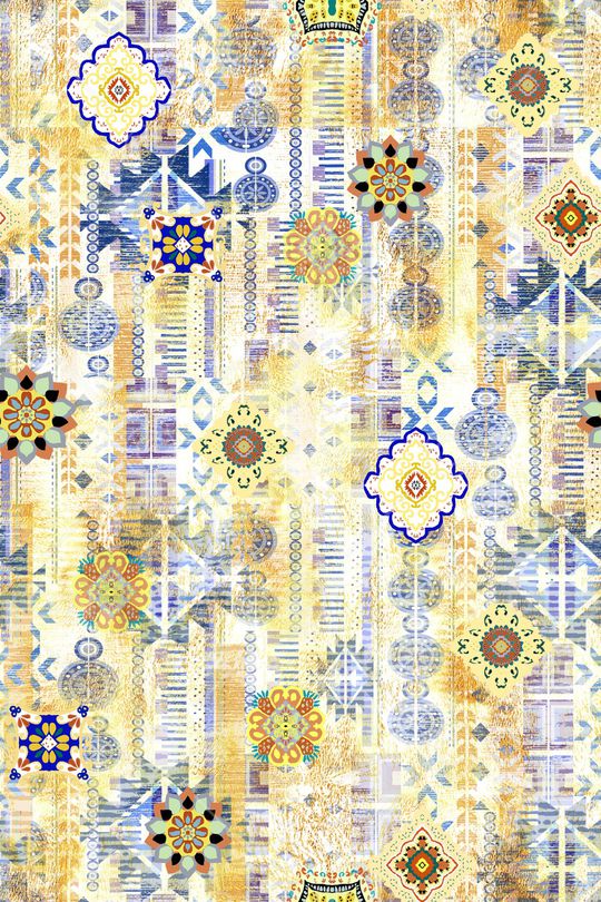 民族风印花华亿平台图片