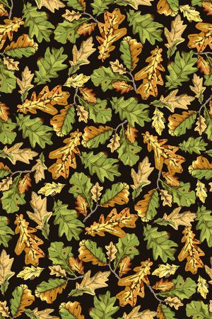 绿植树叶印花华亿平台图片