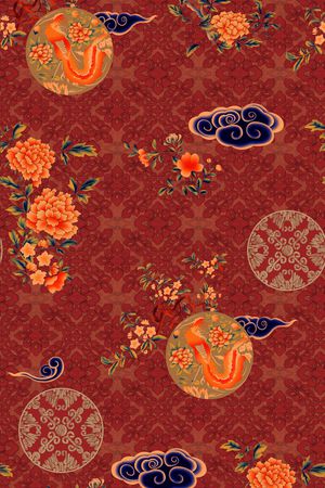 民族风印花华亿平台图片