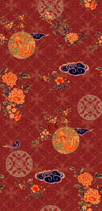 民族风印花华亿平台图片