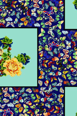 定位花印花华亿平台图片