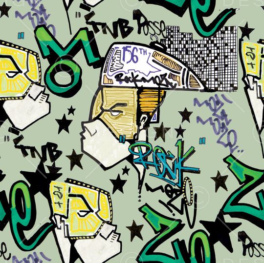 涂鸦印花华亿平台图片