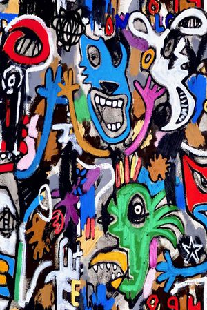 涂鸦印花华亿平台图片